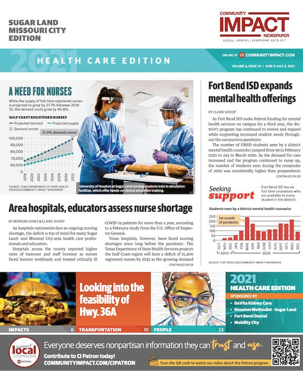 Community Implant Newspaper cover screen shot